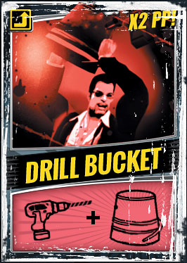 Drill Bucket Back