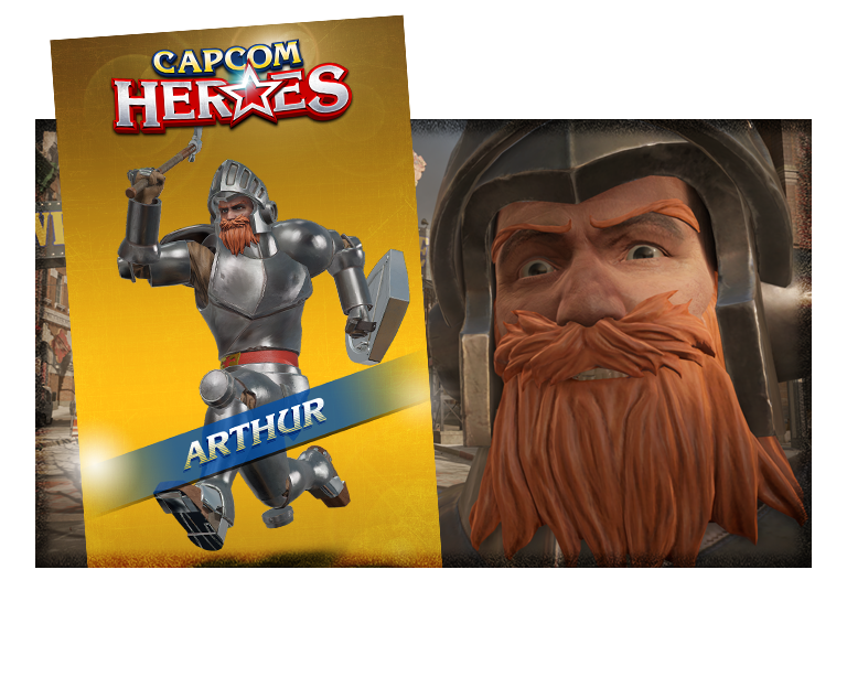 CAPCOM HEROES: ARTHUR